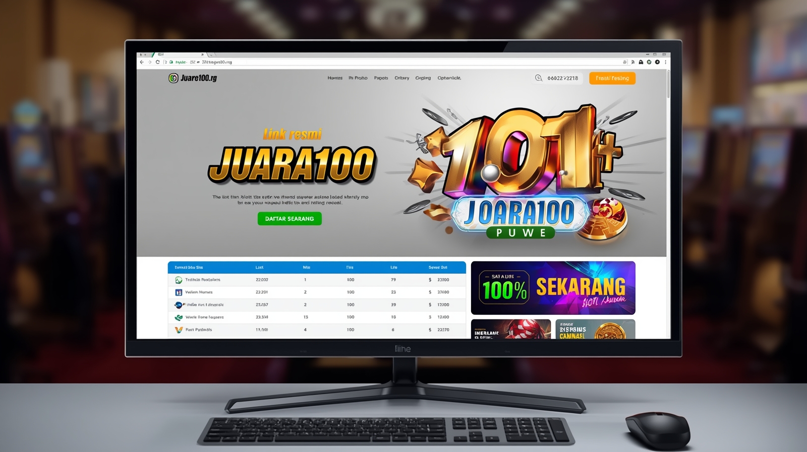 Link Resmi Juara100.org